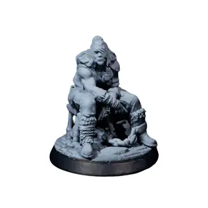High-Detail Rise of Necromancer Korelas 3D Resin Prints, Fantasy Tabletop RPG Minis, DnD Dungeon Gaming Figures, Paintable Handcrafted Collectibles, Home Decor Statues, Gaming Figure
