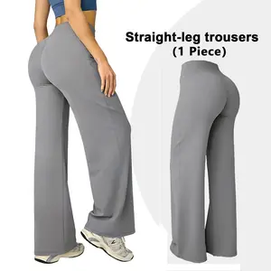 GYMER SoftMotion Straight Leg Bottoms  31" Inseam Fitness Sportswear Gymwear Casual Pants Gym Outdoor Yoga