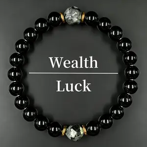 Rose Quartz & Amethyst Bracelet - Love Magnet & Emotional Healing Crystal Beads Jewelry, Self-Care, Inner Peace & Relationship Harmony for Men & Women, Christmas Gift, Anniversary Gift, Valentine's Day, Birthday, Comfort Gift for Stress Relief & Better Sl