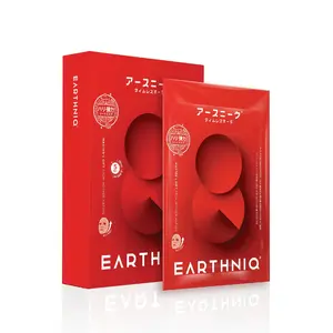 EARTHNIQ Collagen Face Mask (5pcs) – Hyaluronic Acid & Ceramides for Hydrated, Firm & Radiant Skin