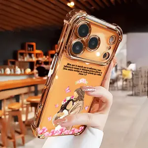 Faith & Floral Case for iPhone 17 Air 16 Pro Max 15 Plus 14 13 12 11 X XS Shockproof Anti-Scratch Soft Silicone Four-corner Thickened Festive Snowman Design