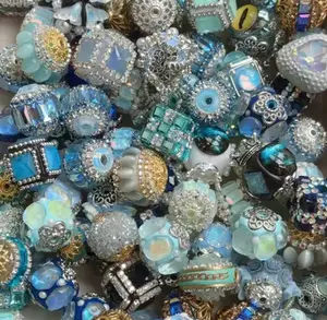 New products are added daily, including diamond balls, acrylic, designer items, cream glue, and DIY beads