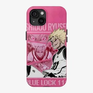 Blue Lock Anime Manga Junior Football Graffiti Art Tough Phone Case. Japanese Sports Aesthetic Heavy