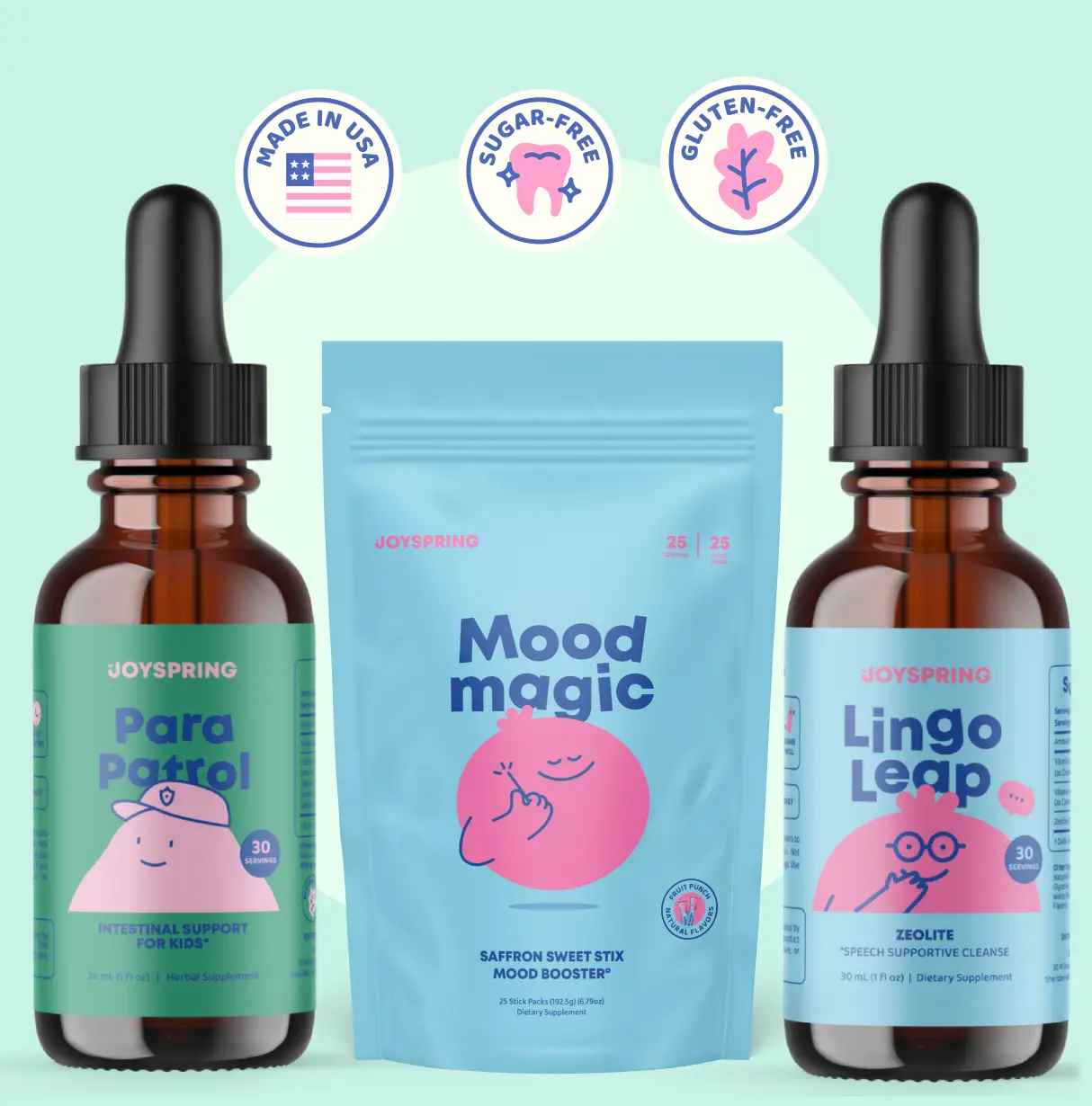 JoySpring Brain & Belly Reset Bundle