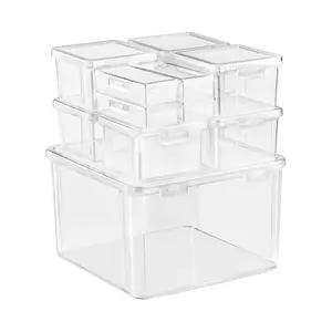 Sorbus 12-Piece Sewing and Craft Storage Set with Lids