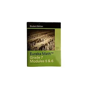 USED Book - Eureka Math Grade 7 Modules 5 and 6 Student Edition - Statistics and Probability and Geometry by Great Minds (Paperback) - English
