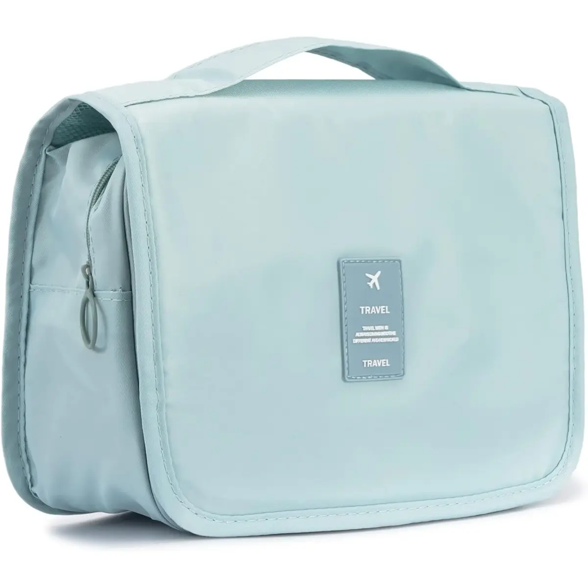 Mesh Make-Up Bag - Quick Dry, Portable Cosmetic Organizer with Travel Toiletry Containers for Gym, Camping, Multipurpose Shower & Wash Needs, Cosmetic Organizer Bag, Portable Vanity, Makeup Organization, Sun Protection, Plain, Mesh Fabric, Slip On, Compac