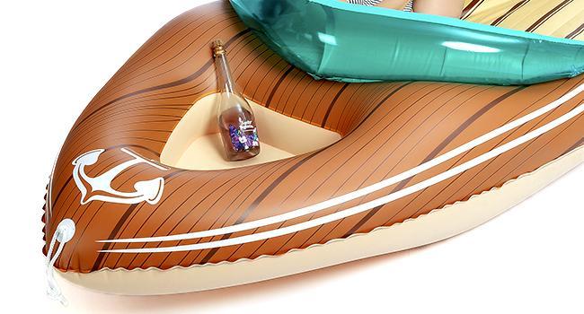 JOYIN Giant Boat Float with Cooler - Inflatable Boat Funny Pool Floats Raft with Reinforced Cooler, Lounge Floaties Beach Lake Toys Fun in Summer Swimming Pool Party Decorations for Kids & AdultsDealsForYouDays JOYIN Giant Boat Float with Cooler - Inflatable Boat Funny Pool Floats Raft with Reinforced Cooler, Lounge Floaties Beach Lake Toys Fun in Summer Swimming Pool Party Decorations for Kids & AdultsDealsForYouDays