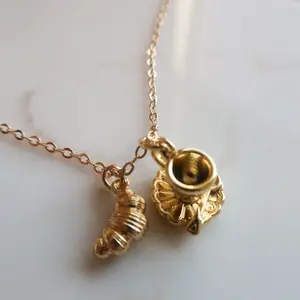 Petit Croissant Necklace