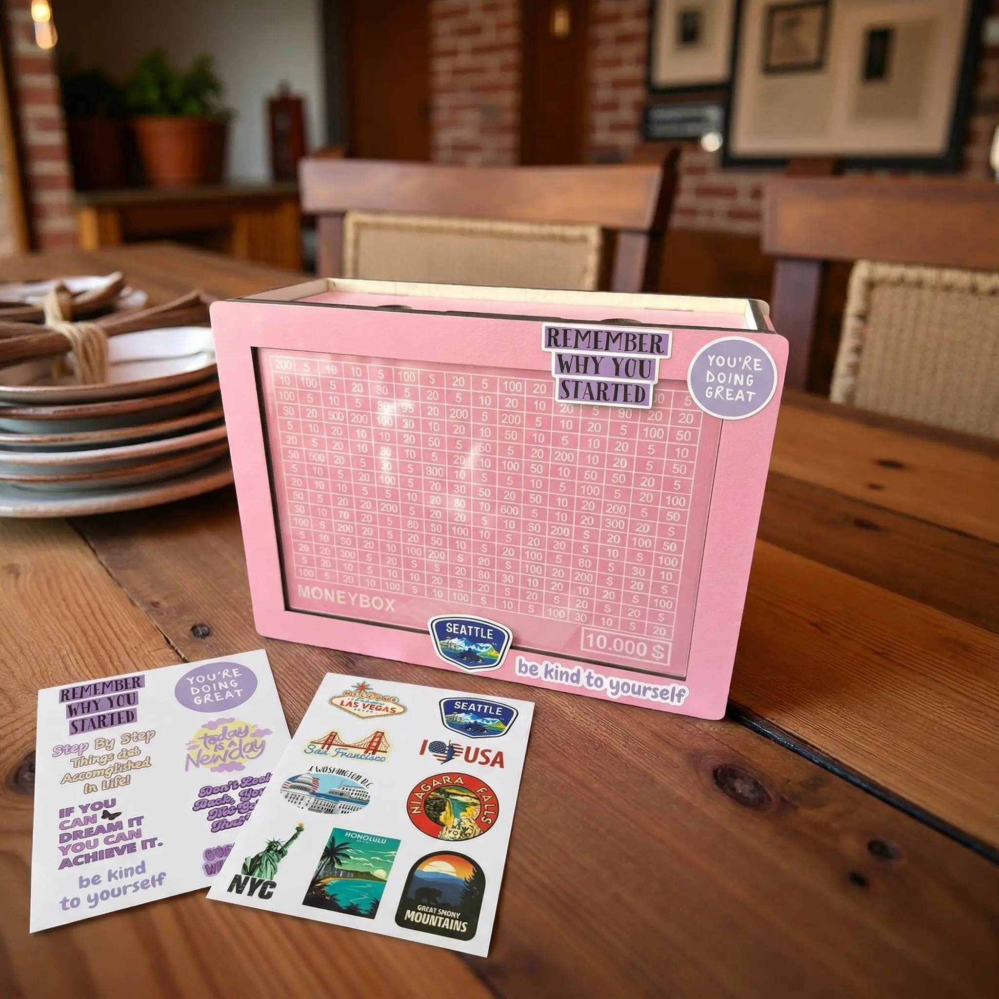 【Sticker Set】 Pink