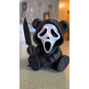 Scream Face Teddy Bear