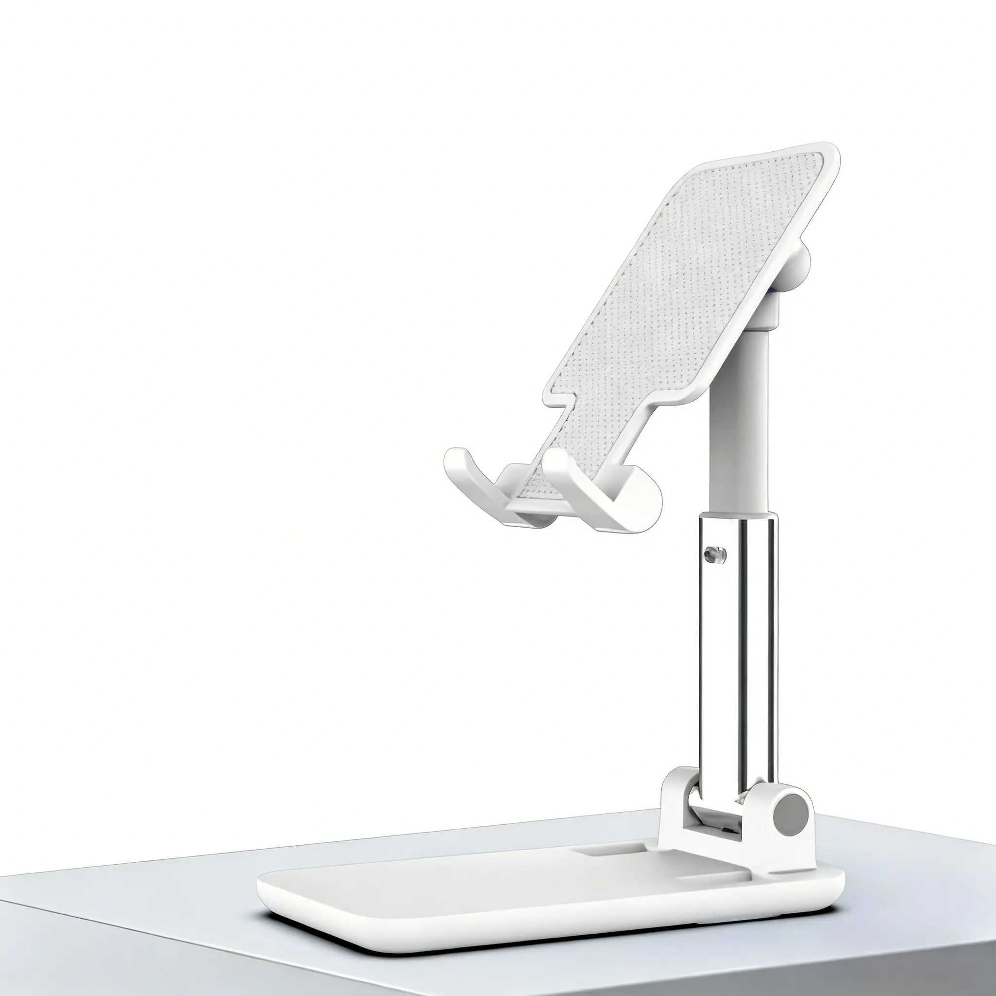 ARZOPA Adjustable Phone & Tablet Stand – Foldable Height & Angle Adjustable Desk Holder for iPhone, iPad, Surface Pro, Portable Monitors 7" to 15.6" Suction