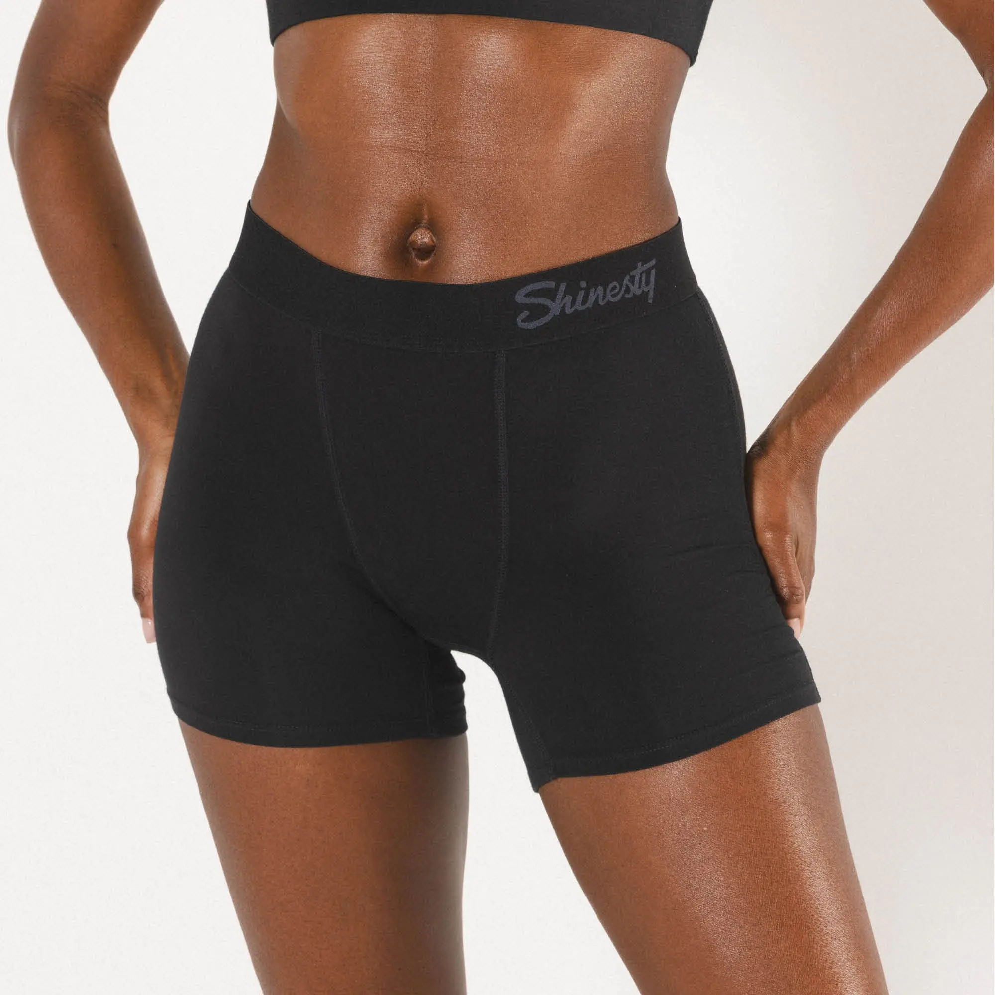 The Threat Level Midnight | Shinesty Black Women’s Boxers