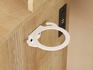 Sikaic Small Vanity Desk with Mirror and Lights, Sound Sync LED Lights, Fluted Wood Compact Makeup Vanity Table Set with Teddy Fleece Chair, Storage Drawer, Shelves, Bedroom