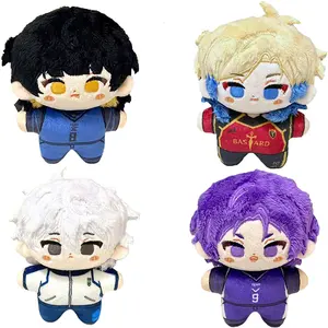 Mini Anime Blue Lock Plush Toys Michel Caesar Mikage Reo Nagi Seishiro Chigiri Hyoma Bachira Meguru Starfish Body Cute Stuffed Doll Gifts For Fans