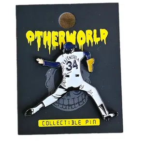 Fernando Valenzuela Hat Pin - Soft Enamel Collectible Jewelry for Clothes & Accessories