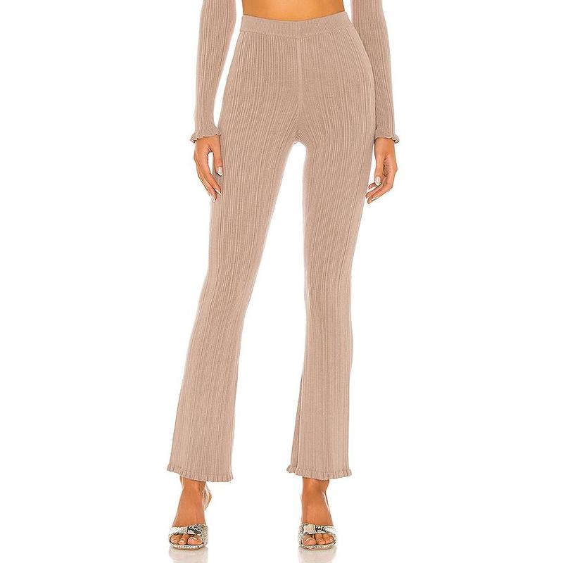 Tularosa Variegated Rib Pant in Black