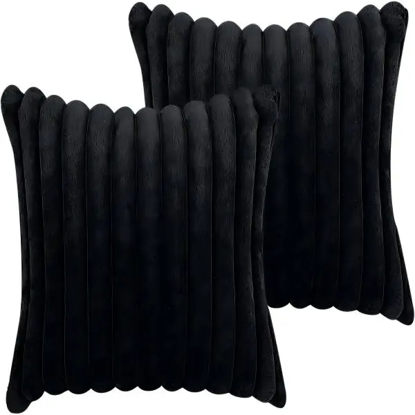 NordFun Corduroy Decorative Throw Pillow for Sofa, Home Decor for Living Room, Additional Throw Pillow