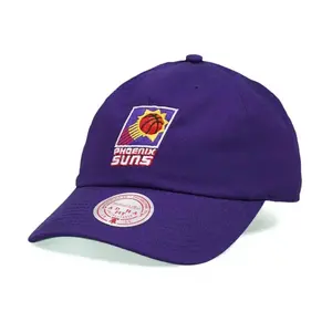 Mitchell & Ness Purple NBA Phoenix Suns Team Ground HWC Strapback