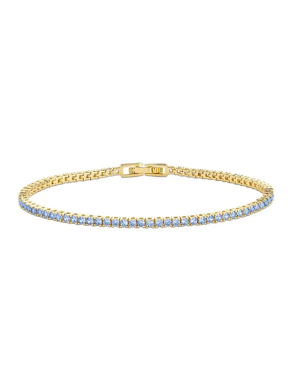 Mirabell Aquamarine CZ Tennis Bracelet