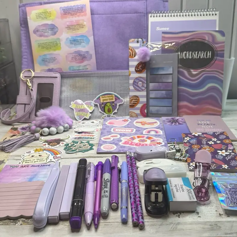 Lavender Stationary bundle