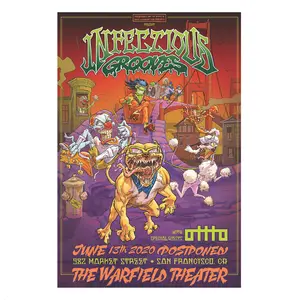IGW Infectious Grooves Warfield Sticker
