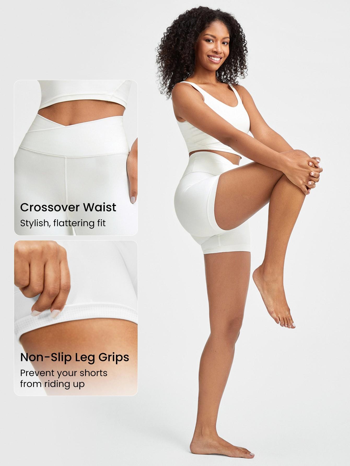 GLOWMODE 2PCS Slim-It BBL Jacket & 4"3 Crossover Bike shorts Bundle Set