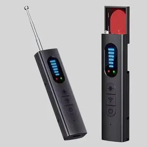 Hidden Camera Detector, Hidden Camera Detector with LED Light, GPS Tracker Detector with 5 Sensitivity Levels, Suitable for Office, Hotel, Travel, GPS Tracker for Car Sim Card Portable Automatic funny gift Wireless Safety Audio Device Gadgets Protection