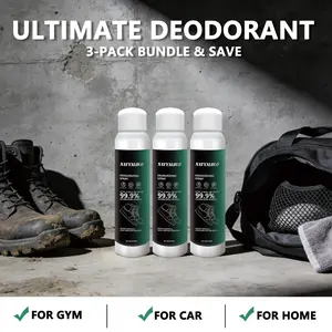 NATYALOLO Shoes Socks Deodorizing Spray (8 OZ/237ml) ,Stop Foot Odor and Sterilize, Works for Sneakers, Insoles, Socks, Long-Lasting Odor Eliminator for Gym Shoes, Work Boots Freshens Household Footwear, Air Freshener for Home, Bedroom Odor Eliminator