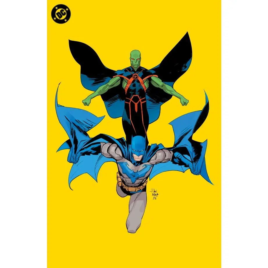 Justice League Unlimited #20 Comic Book, CVR H Dan Mora Corner Box Spot Foil Varnish Variant, Must-Read for Justice League Fans, Features Mystery Surrounding Brainiac Queen