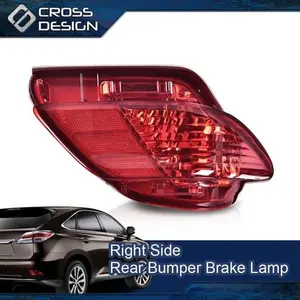 CROSSDESIGN Rear Bumper Stop Light Brake Lamp RH Fit For Lexus RX270 RX350 RX450H 2010-2015