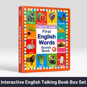 Educational Talking Sound Book – 470+ Words, 21 Themes, 6 Songs & Piano Keys | Perfect Gift for Kids Ages 3–9 | Fun & Interactive Learning Toy Colorful Car