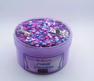 Kpop Slime Hunters ~ Thiccc & Glossy x Glitter Bomb Topper ~ Good Vibes Slime
