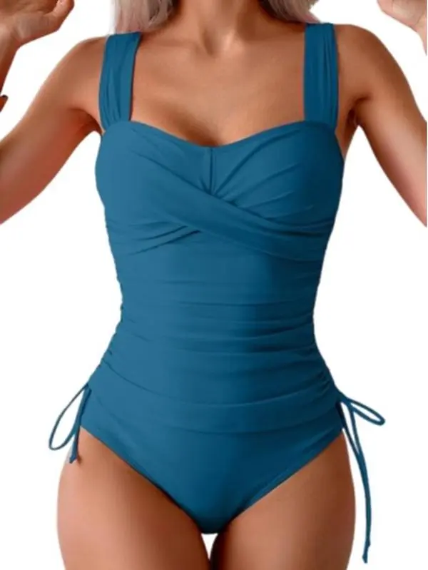 B2prity Tankini Swimsuits for Women Tummy Control Two Piece Bathing Suit High Waisted Wrap Swim Suit with Bottom Swimwear SummerVibes
