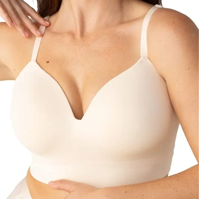 New large size women's bra, comfortable, slimming and anti-sagging, 360-degree wrap bra without steel rings
