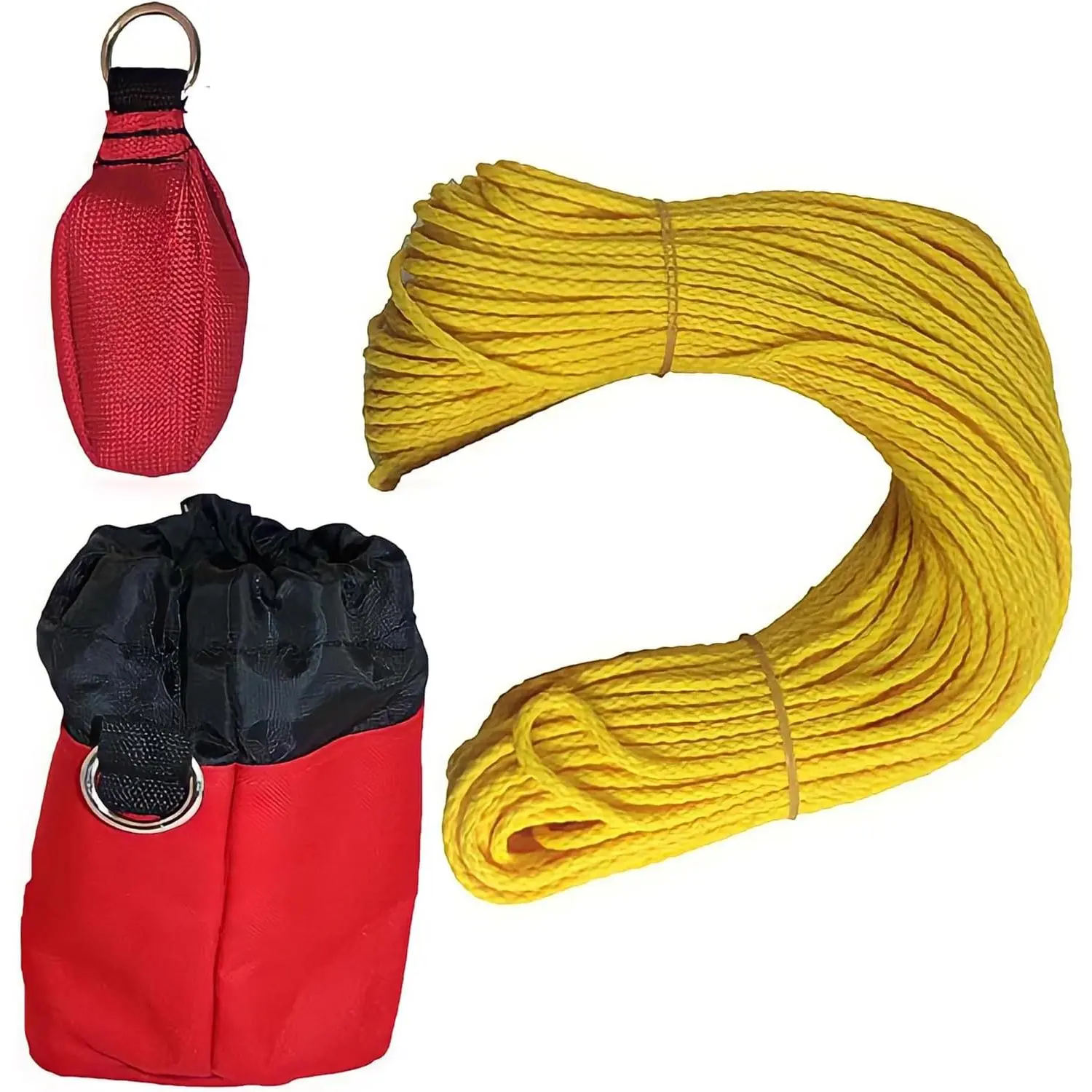 Professional Arborist Throw Line Kit with Storage Bag | Tree Felling Equipment with Arborist Throw Bag | Throw Rope, Throw Weight, and Storage Bag