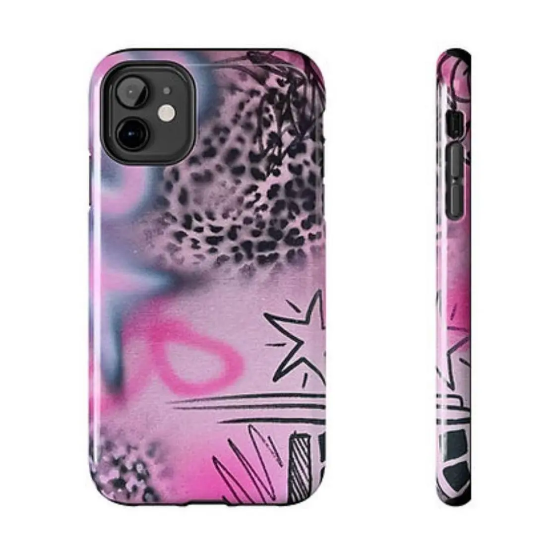 Onyx Cheetah Sturdy Silicone Waterproof Phone Case - Heavy-Duty Shockproof Cover for iPhone X,11,12,13,13 Pro,14,15,16 & More (Check Sizes) | Mobile Phone Accessory