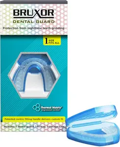 Dental Guard – Custom-Fit Mouth Guard for Grinding Teeth at Night – Slim Night Mouth Guards for Sleeping with Jaw Comfort – Easy & Secure Fit for Nighttime Enamel Protection (Clear, 1 Count)