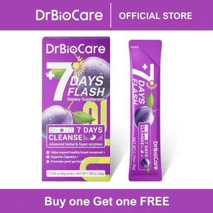 【B1G1 FREE】DrBioCare Colon Cleanse Supplement, 7-Day Digestive Support Series, Supports Gut Health & Bowel Regularity