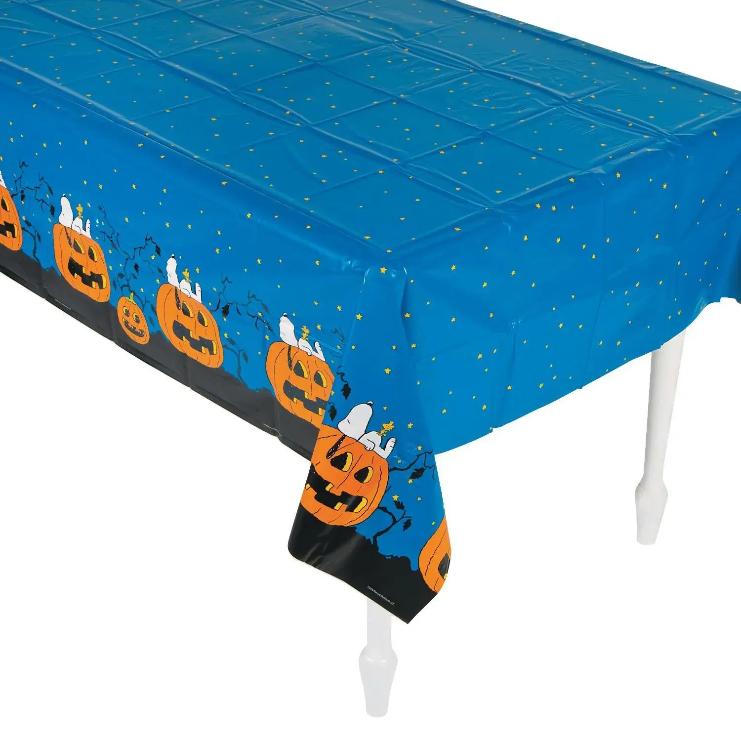Peanuts Snoopy Halloween Plastic Tablecloth, 54" x 108"