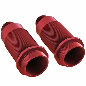 Arrma 16x51 Red Anodized ALuminum Threaded Shock Bodies (2pcs) ARAAR330511
