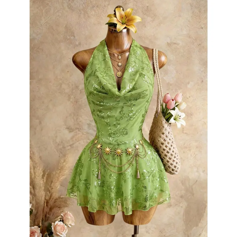 green jellyfish dress - TikTok Shop