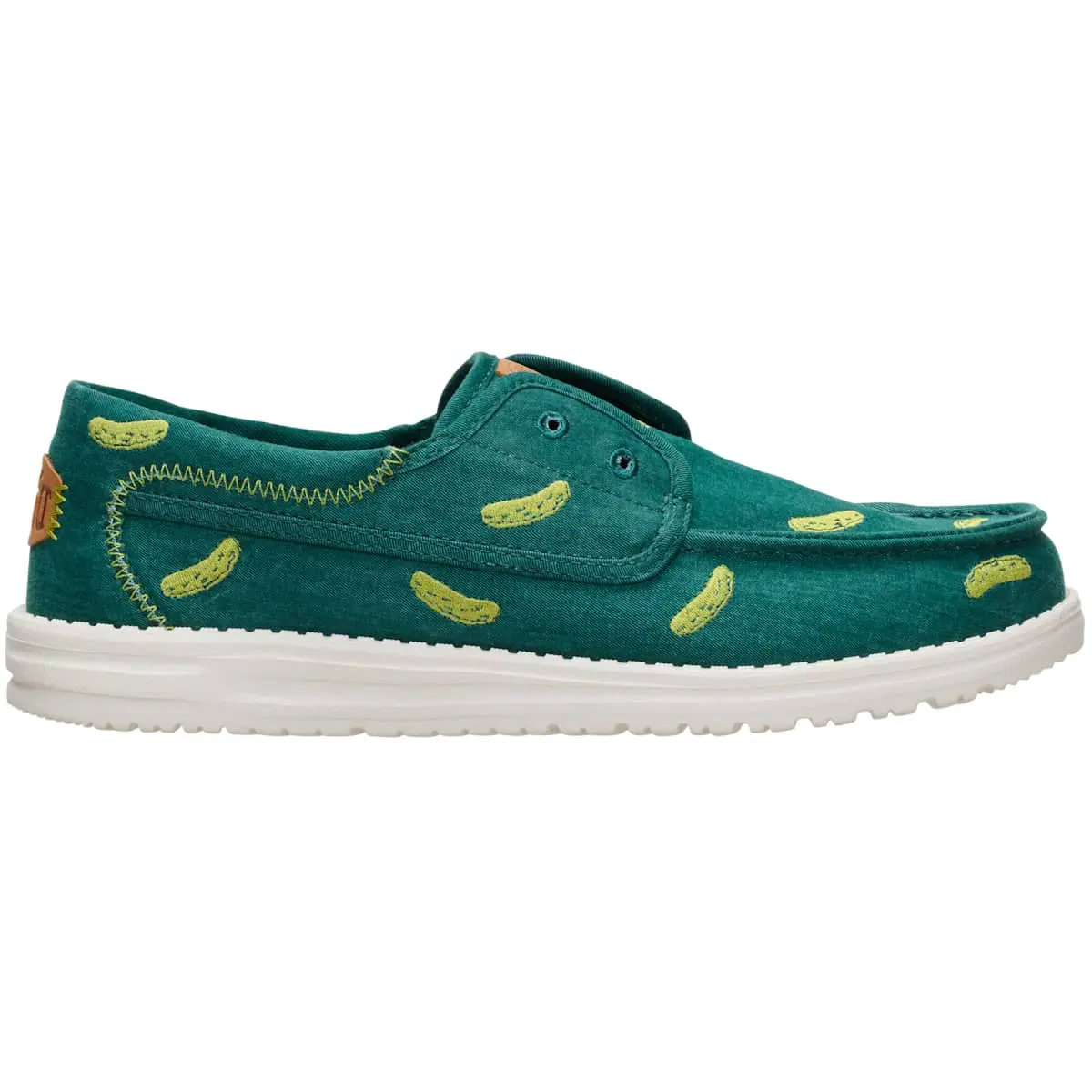 HEYDUDE Wally Cru Embroidered - Comfortable Slip on Shoes HEYDUDE Wally Cru Embroidered - Comfortable Slip on Shoes