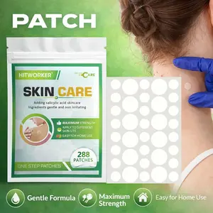 288pcs Ultra-Invisible Acne Patches, Hydrocolloid Blemish Stickers, Waterproof & Breathable, Day & Night Spot Cover, Skin Care Essentials, Skin Care Products