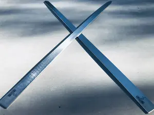 Grilling Savant Swords 24in Stainless Steel No Rust, No Tarnish Ultimate Meat Holder for Epic Kabobs. Premium Quality USA Made Unmatched Grilling Experience. Grab Yours Today With Holiday Grilling On It's Way! Bbq Utensils picanha Steak