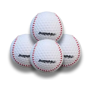 Borgoball 4 Pack - Foam Baseball with Crazy Movement for Indoor Fun