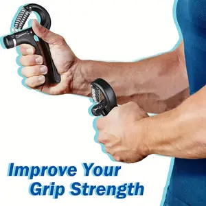Workout Hand Gripper, 11lbs-132lbs Hand Grip Strengthener, Home Gym Equipment, Exerciser Hand Grip Trainer, Adjustable Resistance Grip, Christmas Gift