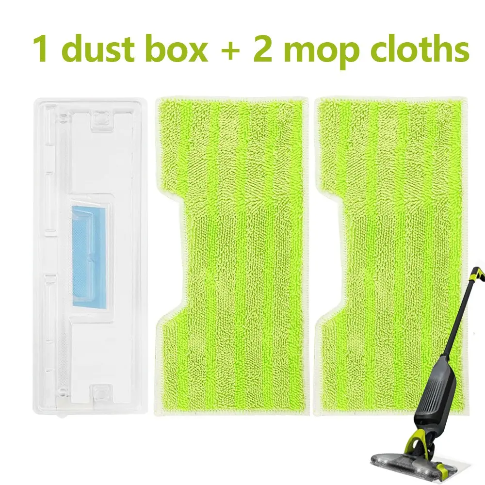3pcs Reusable Vacmop Replacement Pads, Compatible with Shark Vacmop Vm252 Vm200 Vc205 Vm250, Wet and Dry Mop Pads for Hardwood Floor Cleaning, Mop Heads Replacements, Mop Refills, Mop Accessories