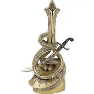 Islamic Table Decor Hazrat Ali's Sword - Gold