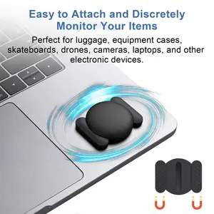2pcs Mini Item Locator with High-Quality Magnetic Case, Best Locator for iOS System, Suitable for Car, Bike, Motorcycle, Pet, Luggage, Personal Items